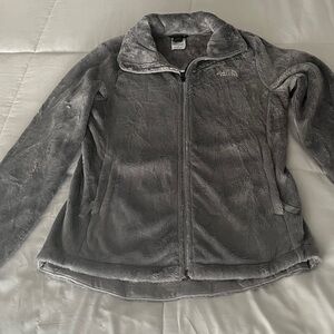 The North Face Women's Cozy Gray Teddy Jacket